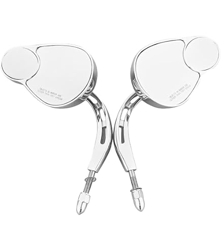 Amazon.com: VPZMT Motorcycle Rearview Mirror/Split Vision Mirrors
